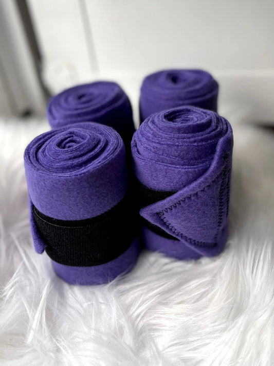 Farm Fierce Purple Leg Wraps