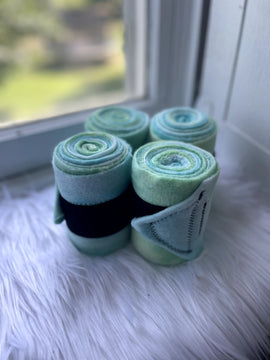 Green and Blue Tie Dye